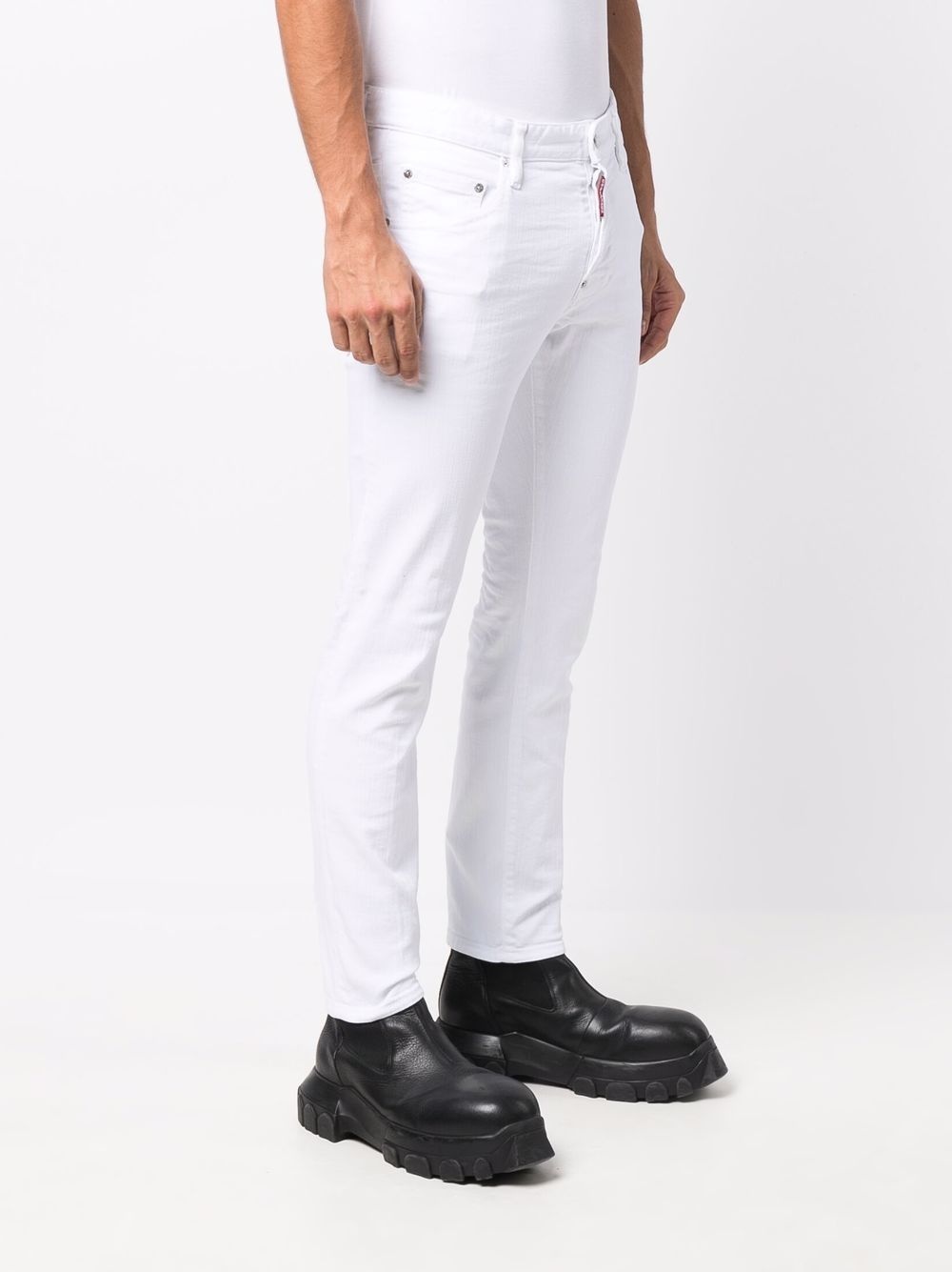 mid-rise straight-leg jeans - 3