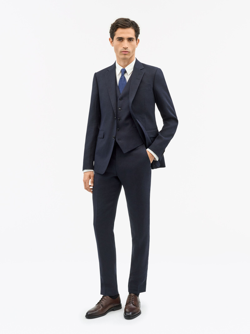 Justin Slim-Fit Linen Jacket 4
