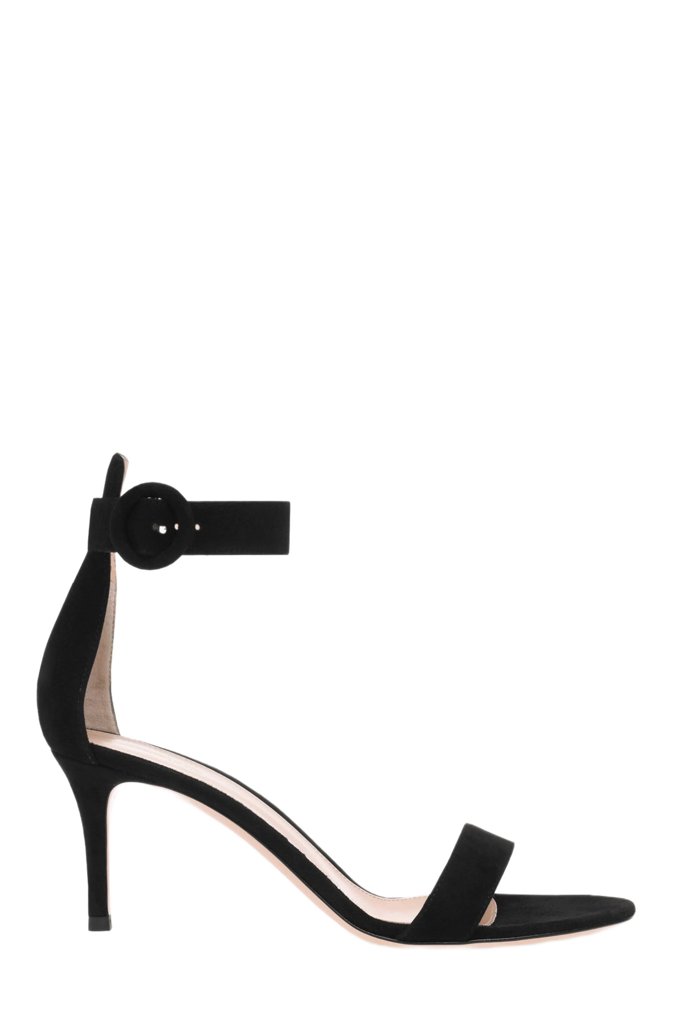 Gianvito Rossi Portofino 70 Sandals in Black at Nordstrom - 1