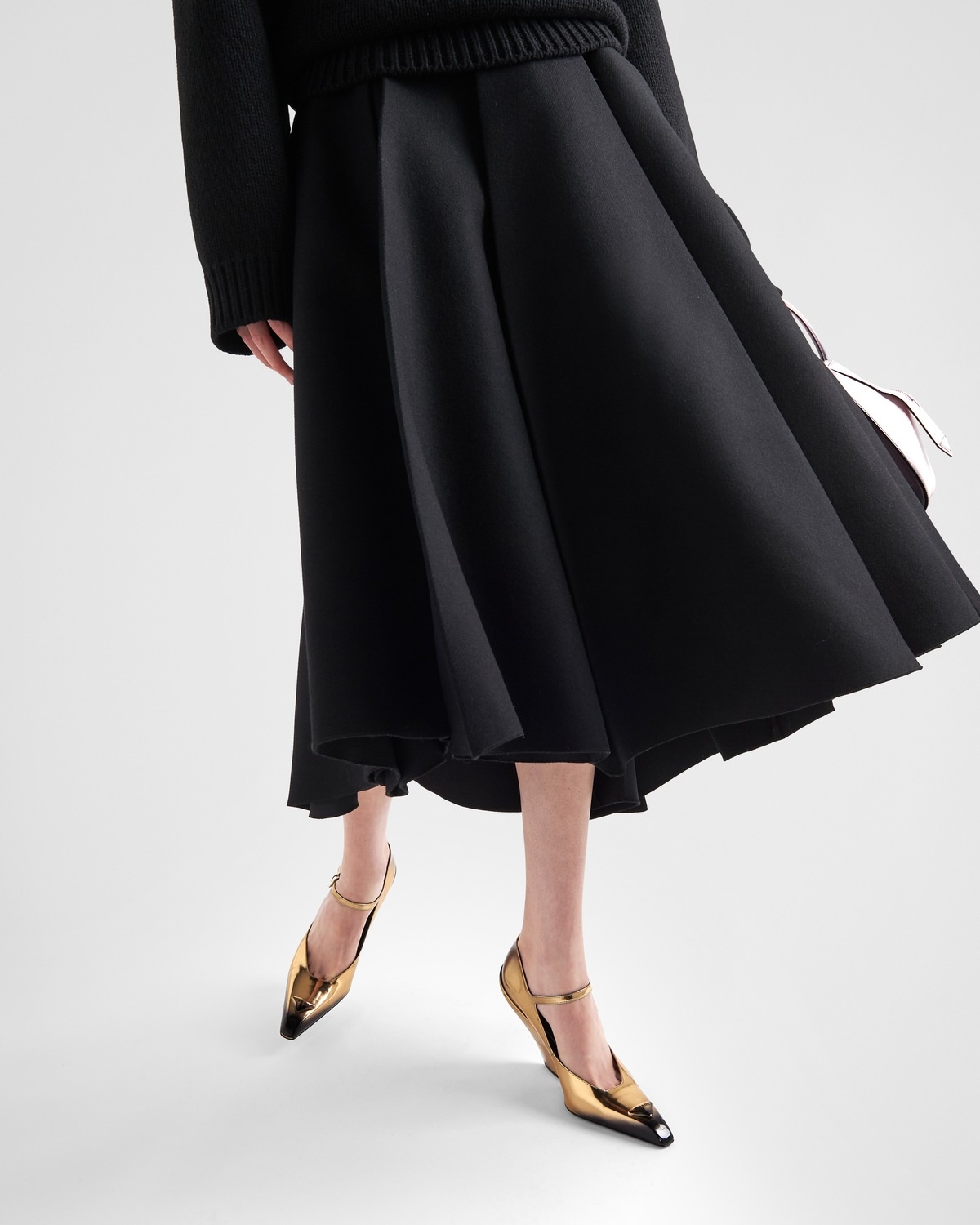 Cloth midi-skirt - 3