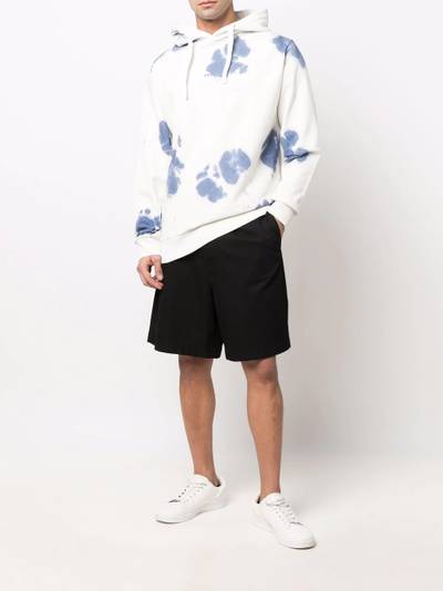 A.P.C. tie-dye print cotton hoodie outlook