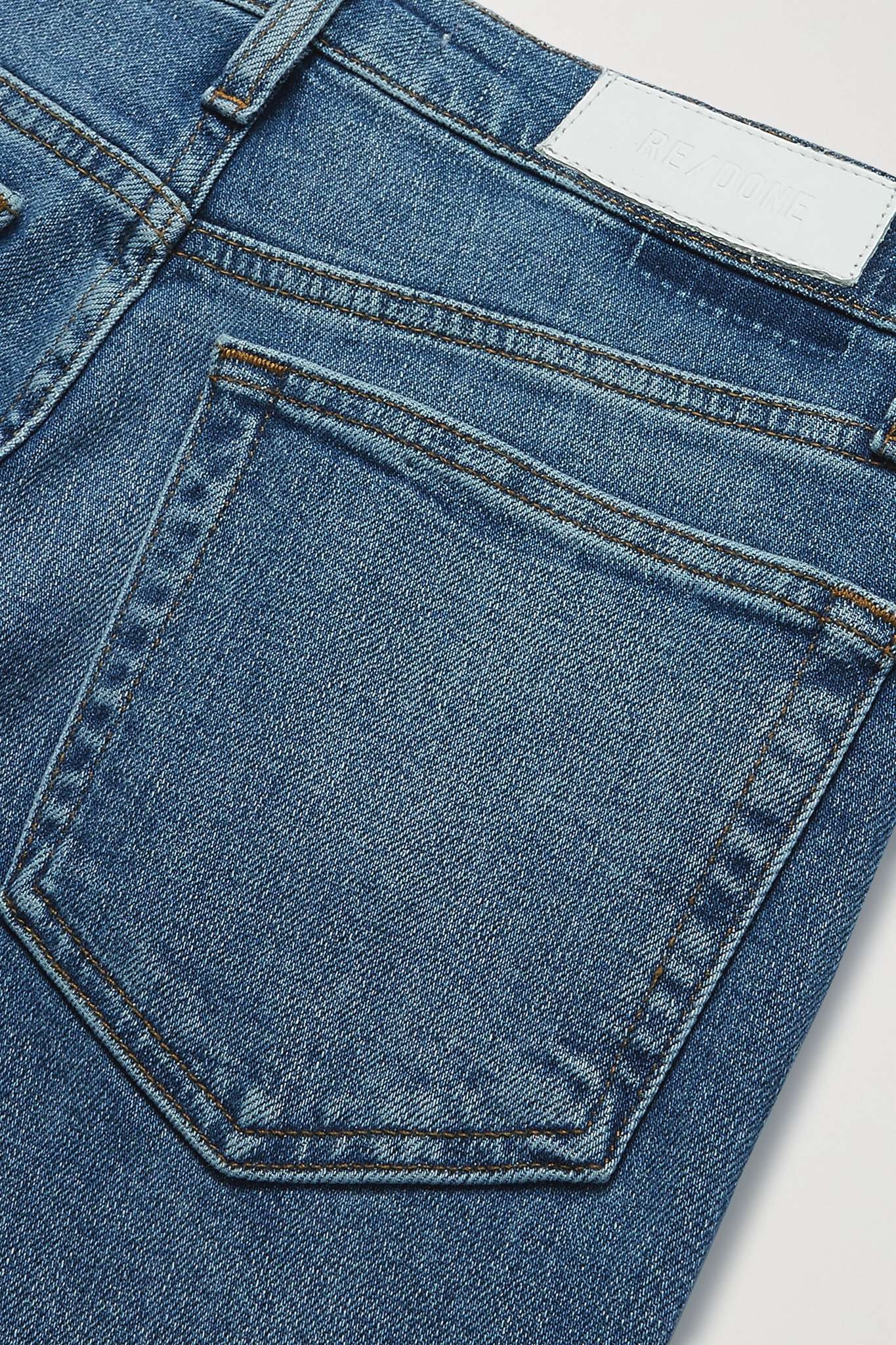 70s Originals Stove Pipe cropped high-rise straight-leg jeans - 6
