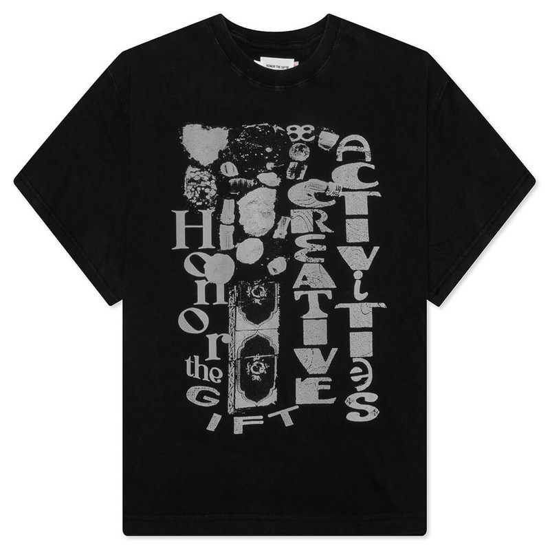 HONOR CREATIVE TEE - BLACK 1