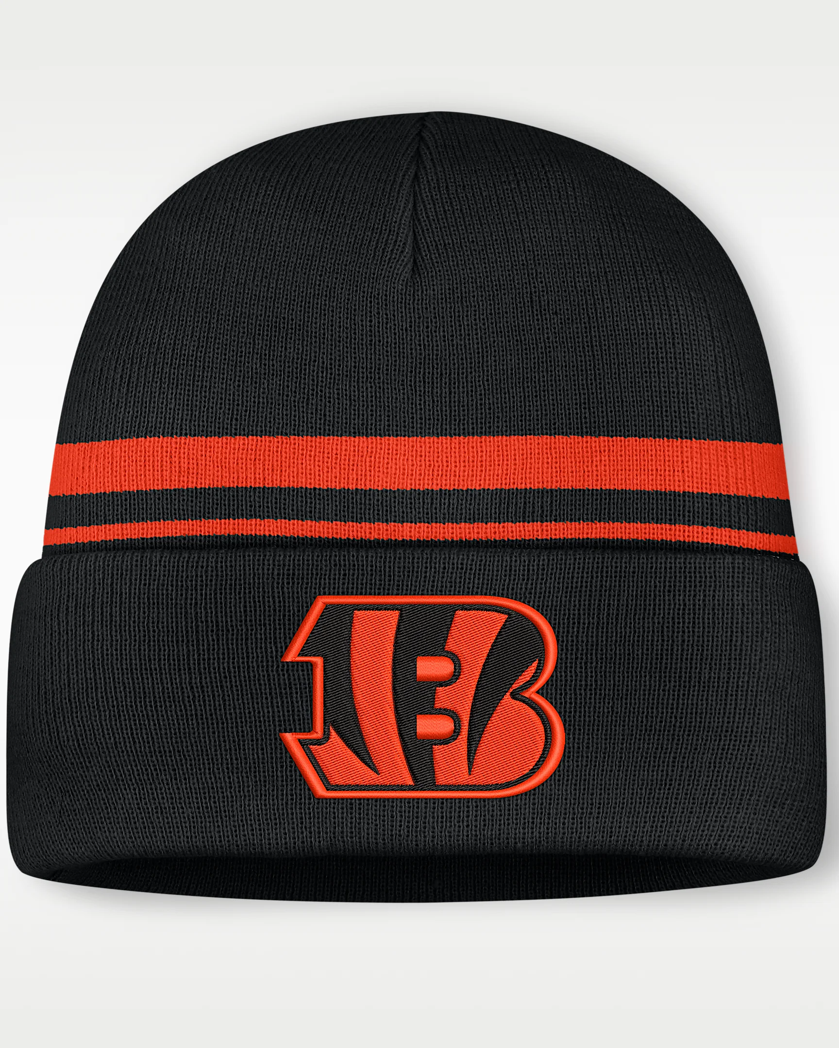 Cincinnati Bengals Primetime Utility Men's Nike NFL Cuffed Beanie - 1