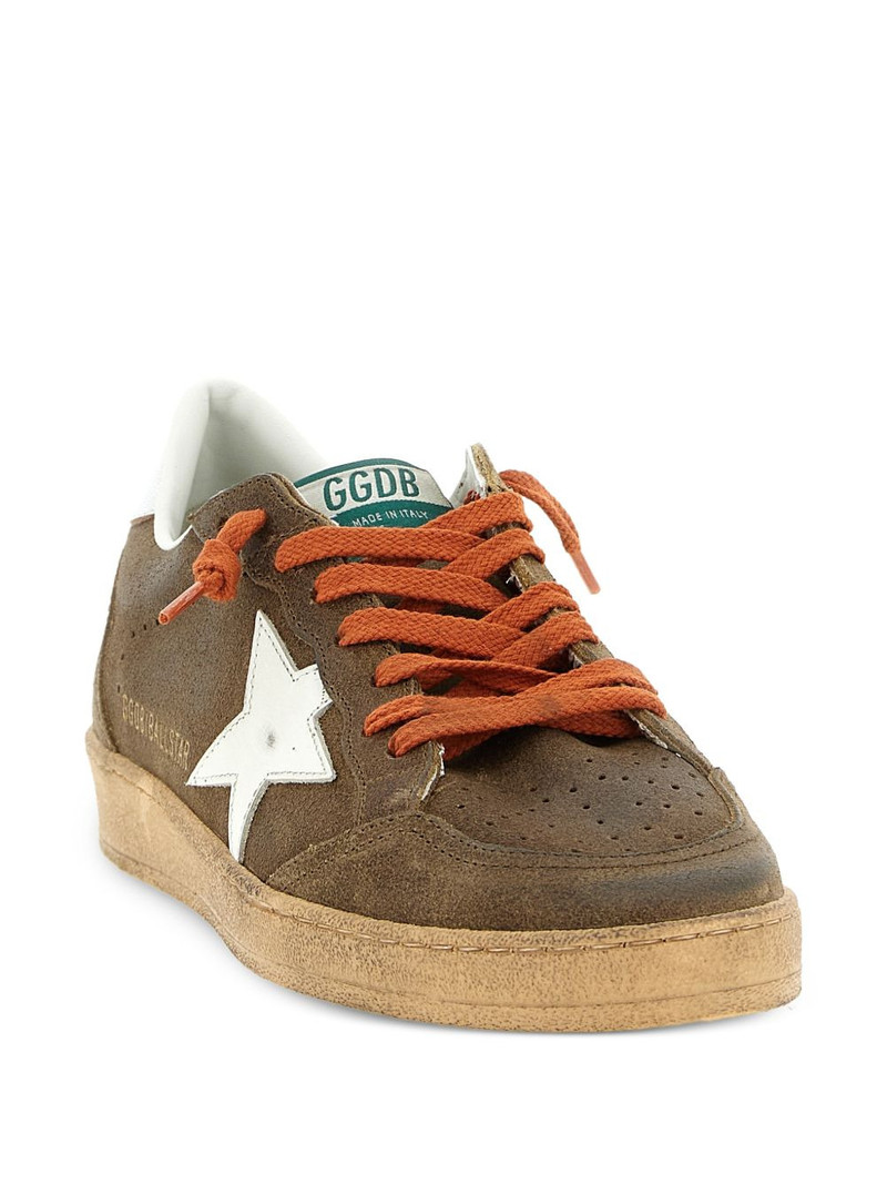 Golden Goose Ball Star contrasting sneakers outlook