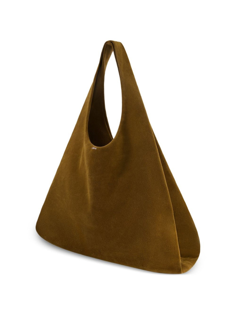XL Folded suede shoulder bag 4
