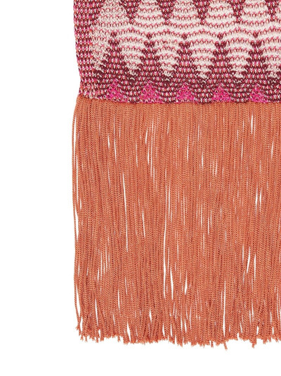 Missoni Viscose blend lurex fringed scarf outlook