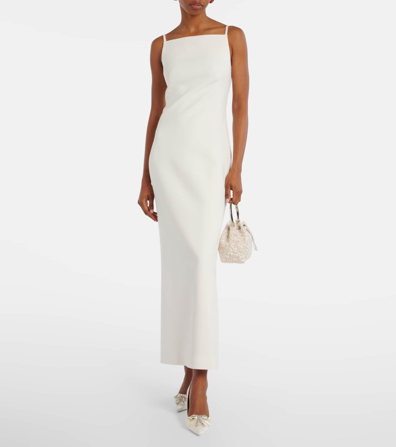 JIMMY CHOO Bon Bon Small embellished lace bucket bag outlook