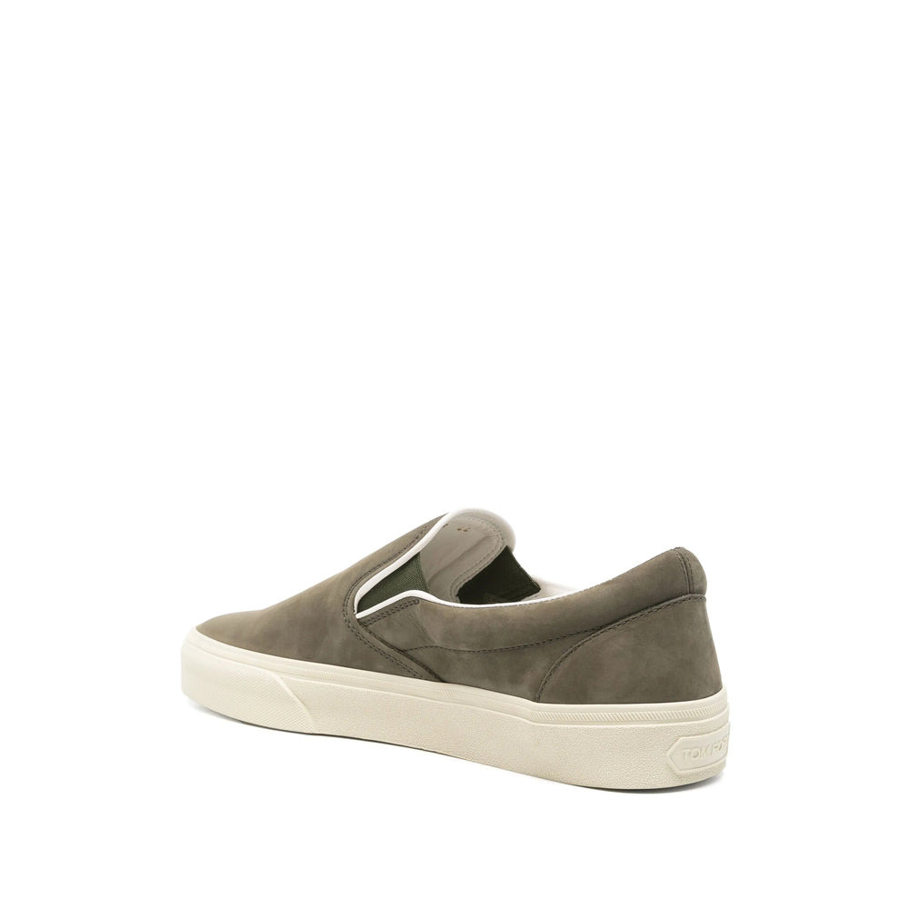 Tom Ford Green Loafers Men - 3