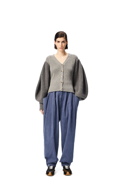 Loewe Balloon sleeve cardigan in wool outlook