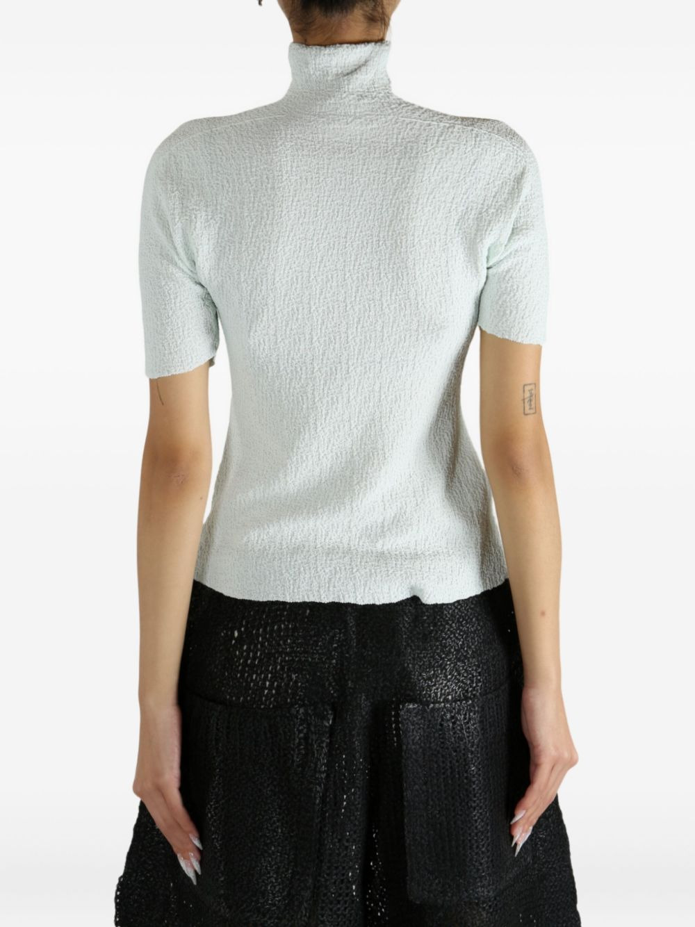 textured roll-neck knitwear - 3