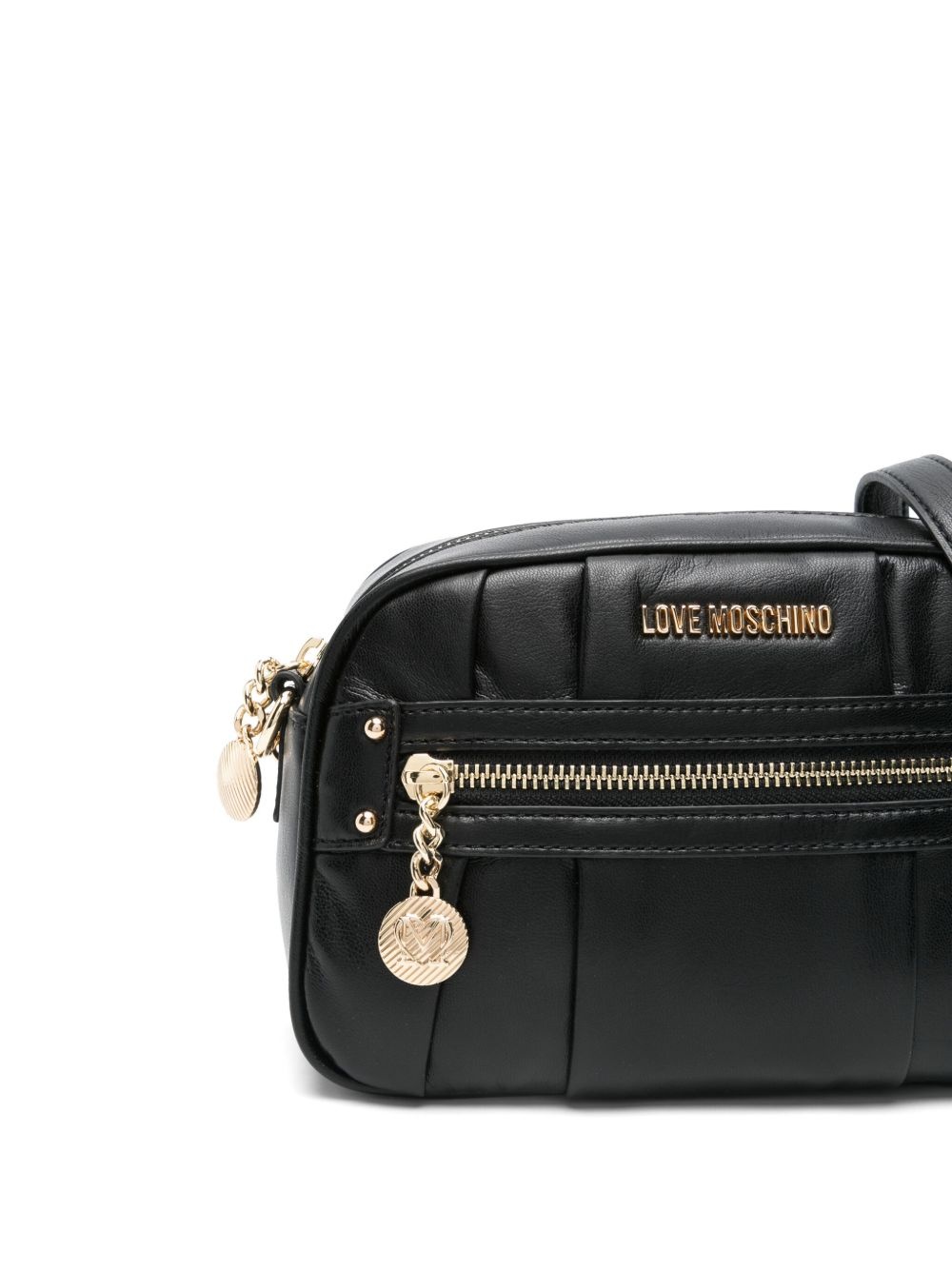 logo-plaque cross body bag - 4