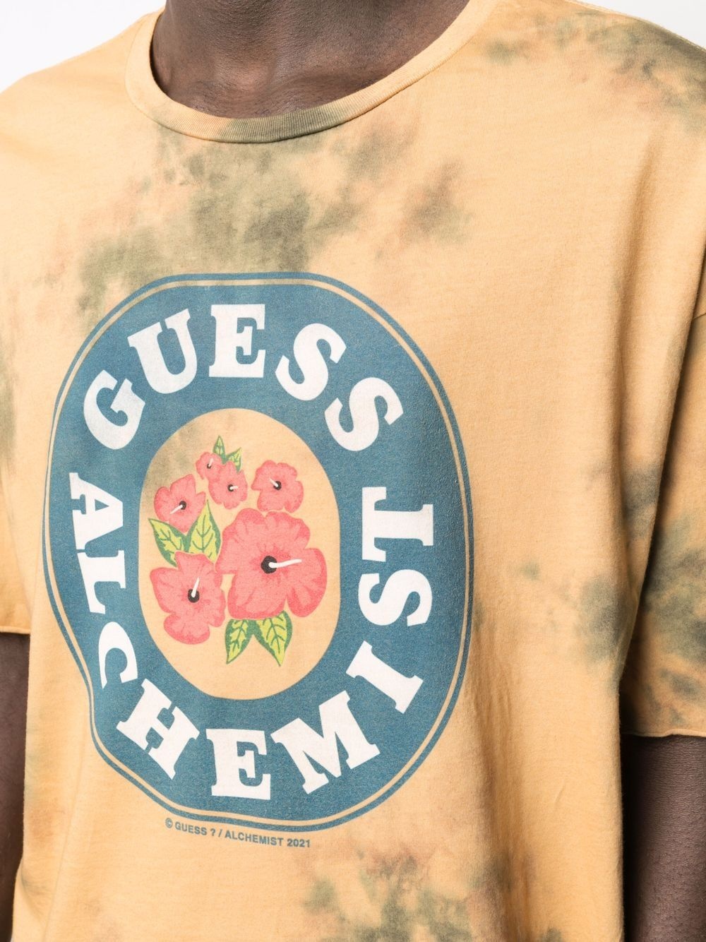 tie-dye logo T-shirt - 5
