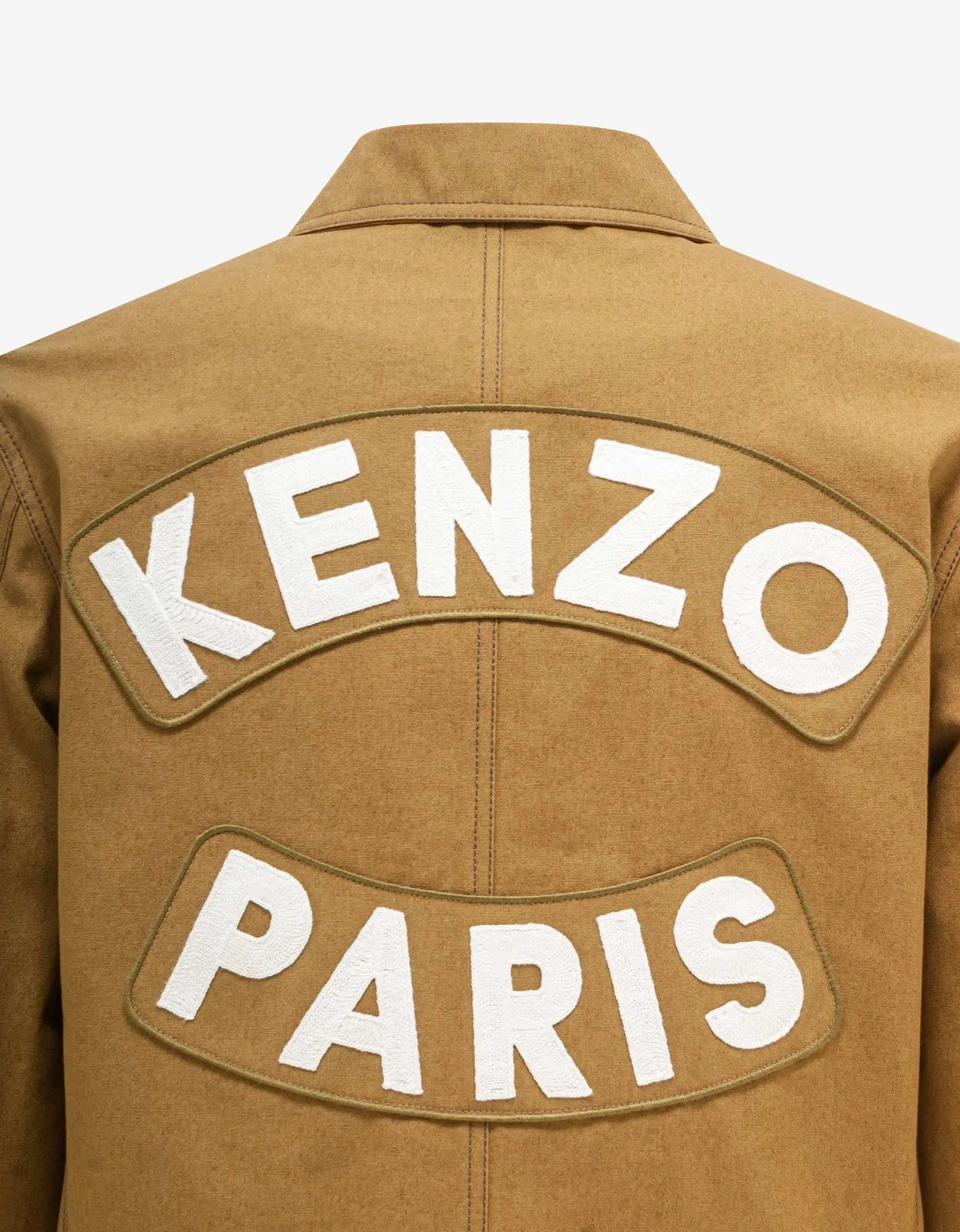 Kenzo Beige 'Kenzo Sailor' Workwear Jacket - 4