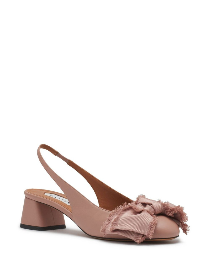 Lanvin leather pumps outlook