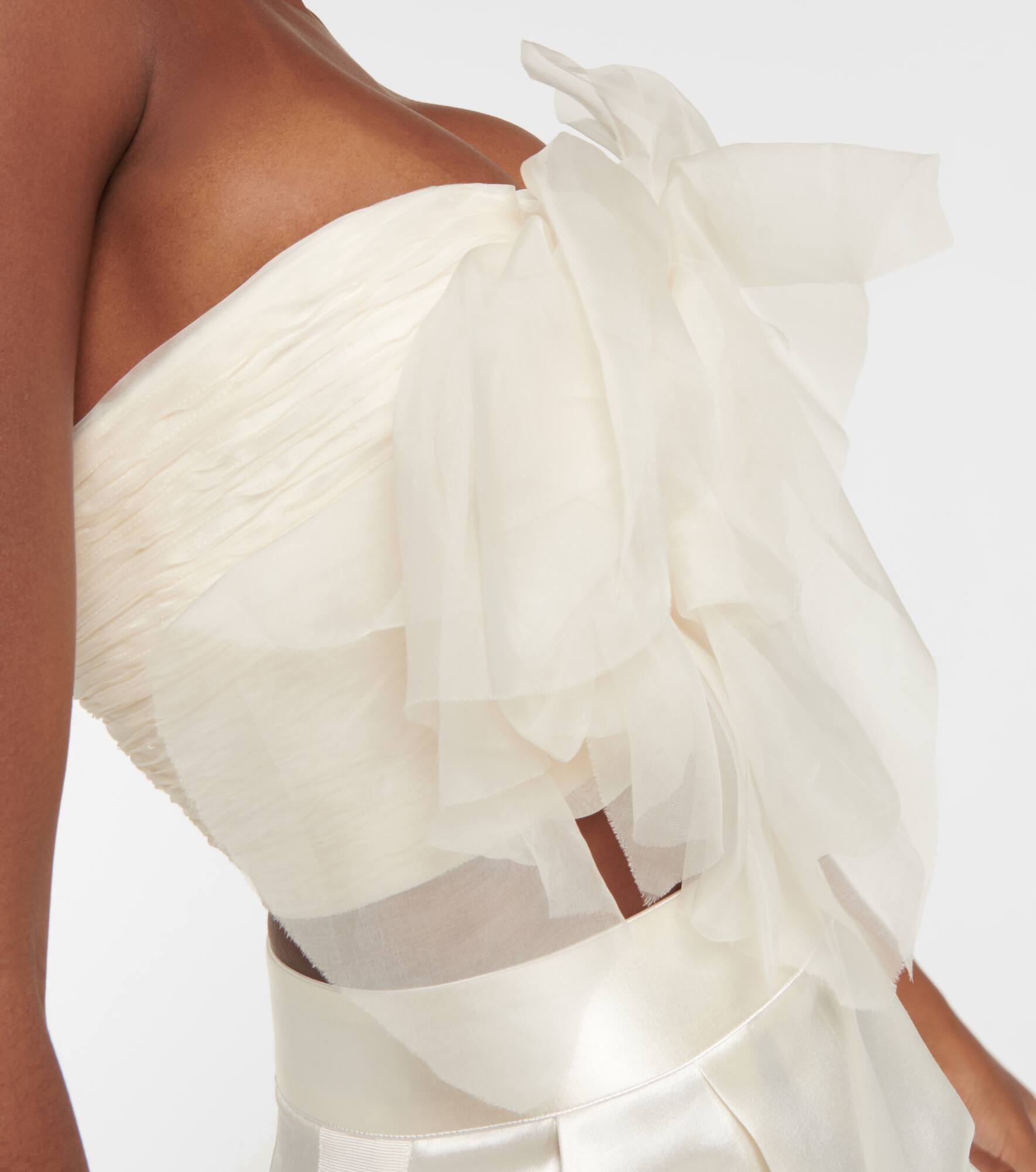 Macie silk organza bustier - 5