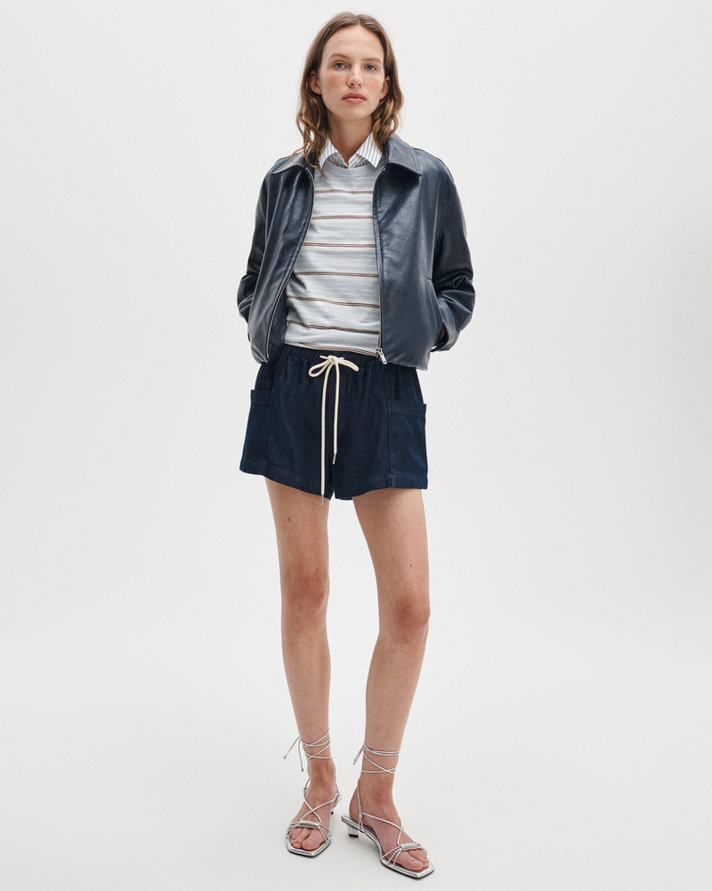 rag & bone The Slub Striped Tee outlook