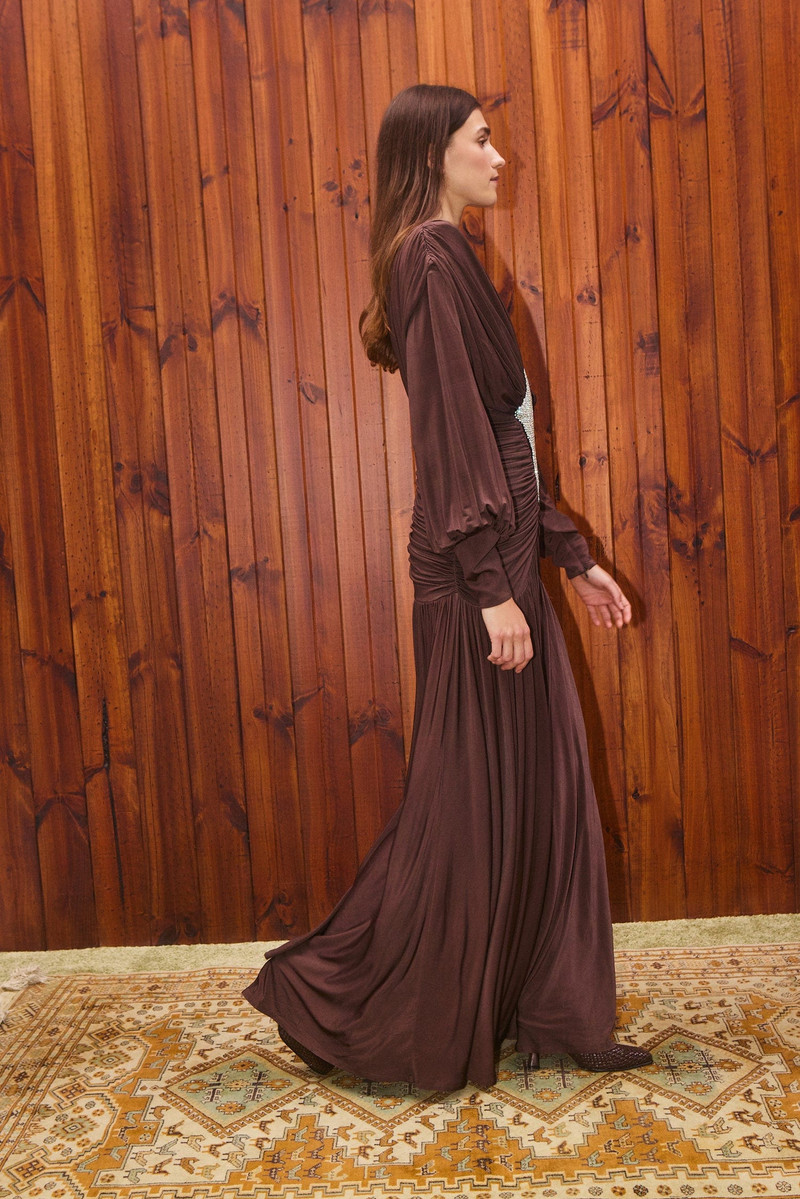 Silvio Ruched Midi Dress 3