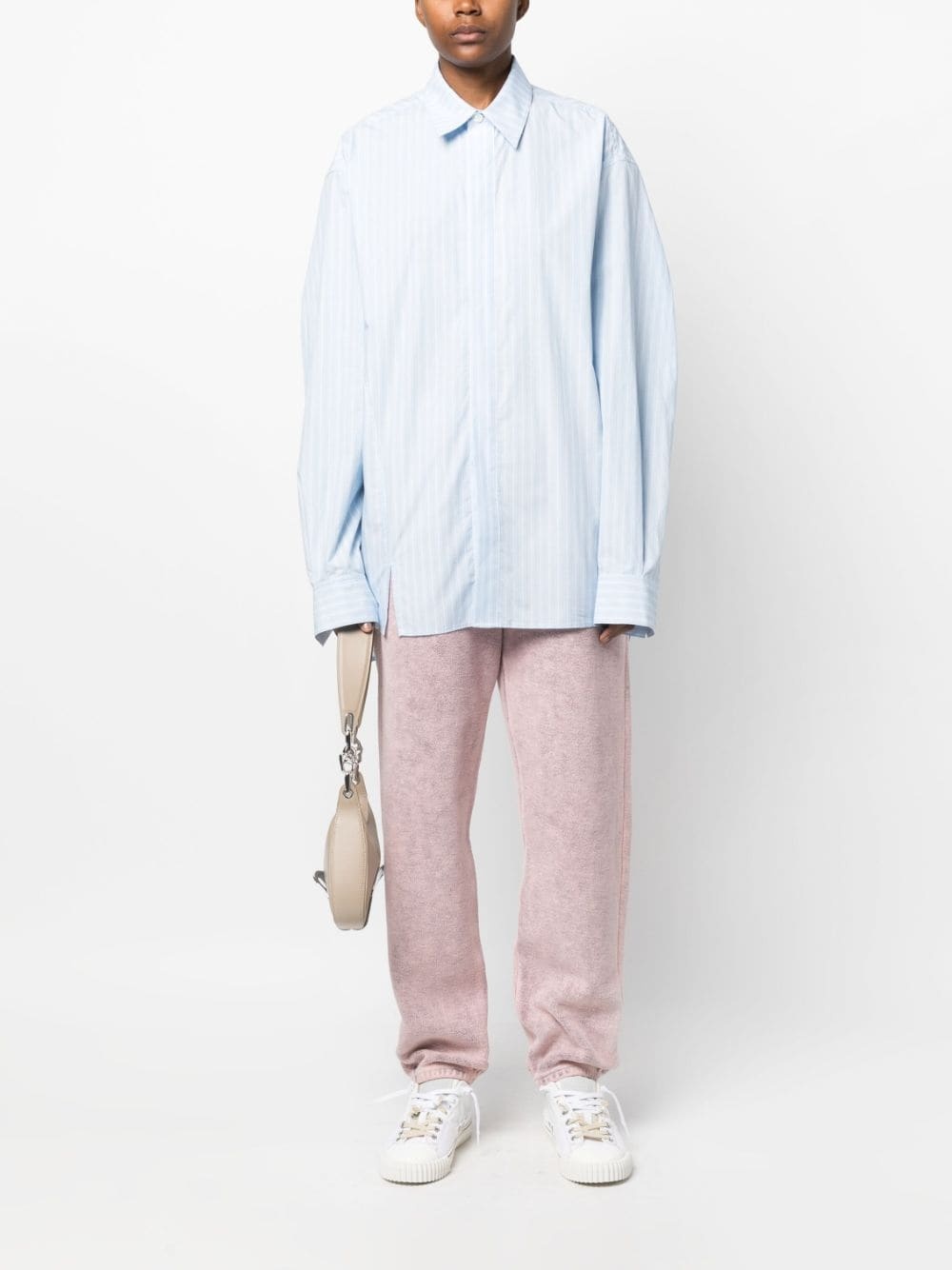 long-sleeve poplin shirt - 3