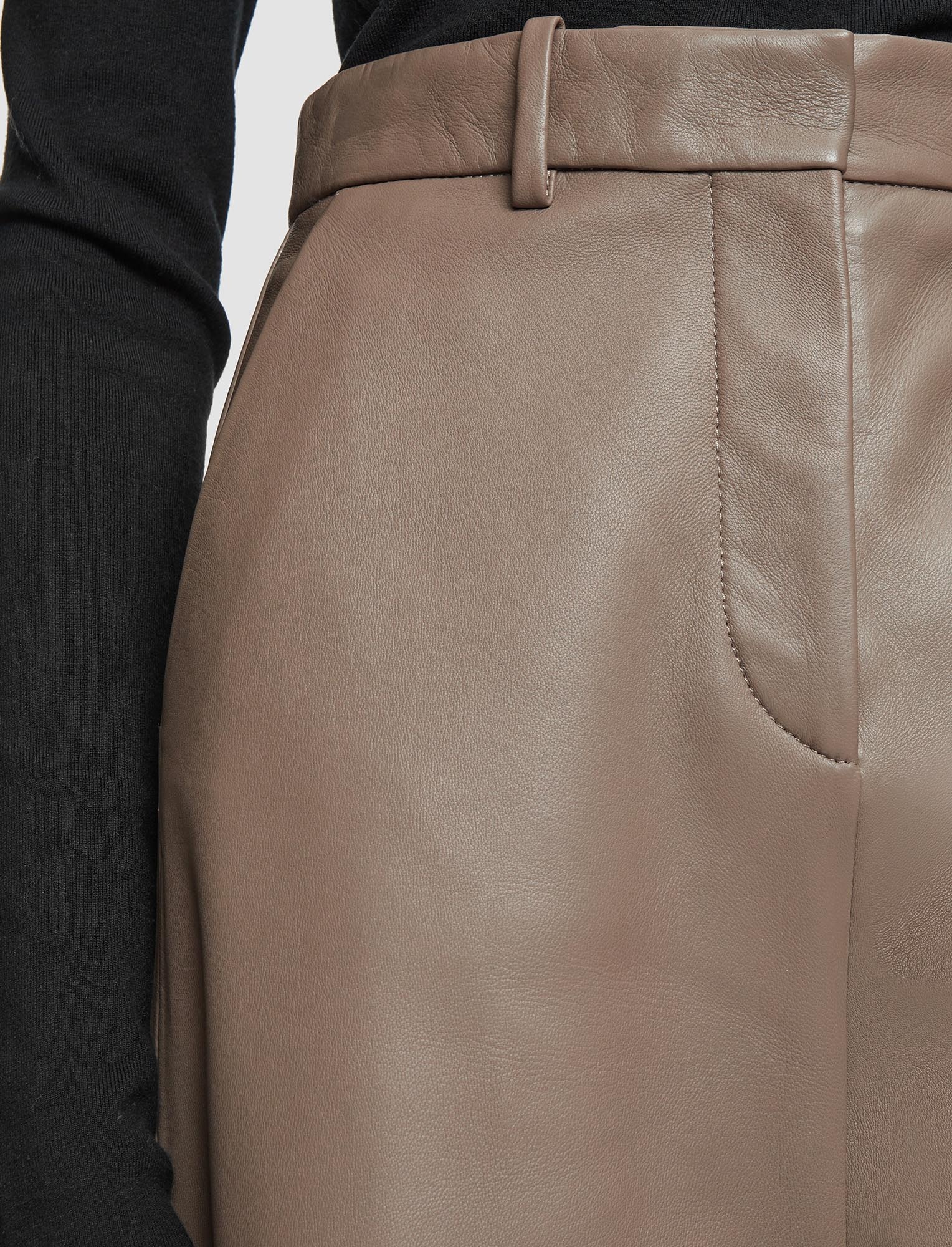 Alana Nappa Leather Trousers - 5