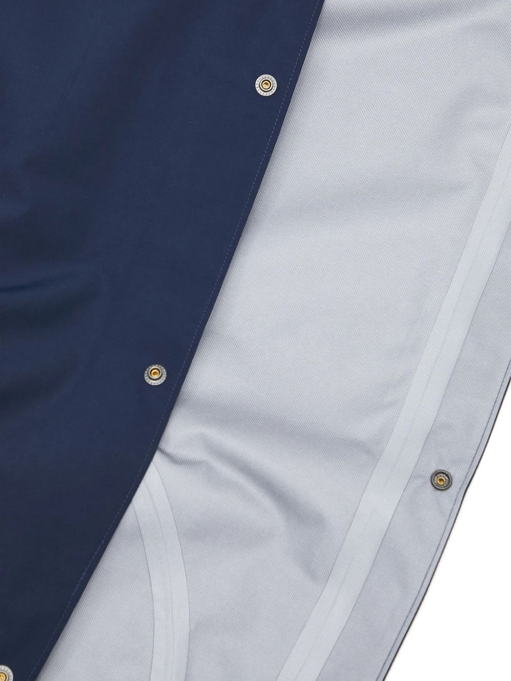 button-fastening drawstring jacket - 5