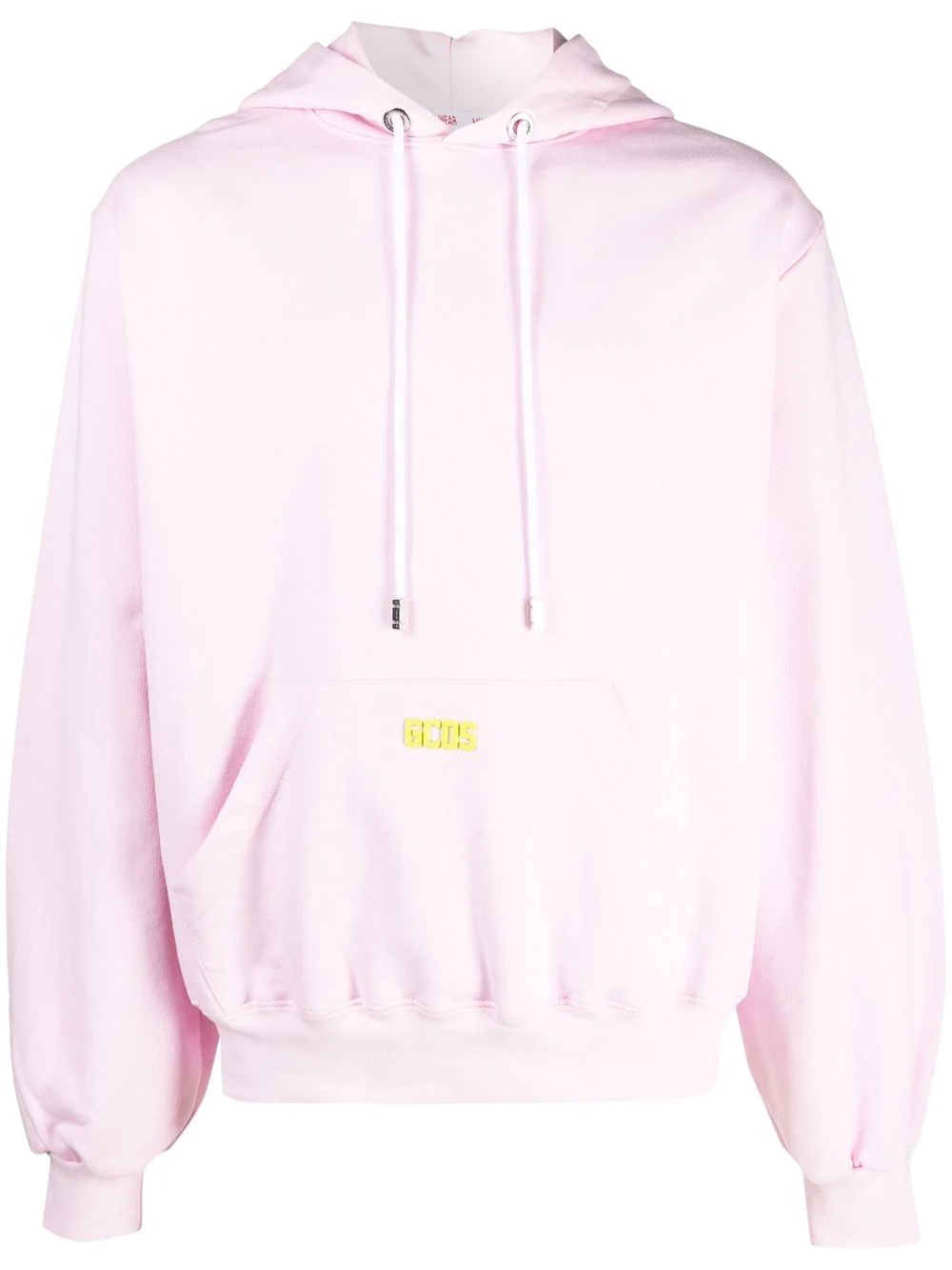 logo-plaque hoodie - 1