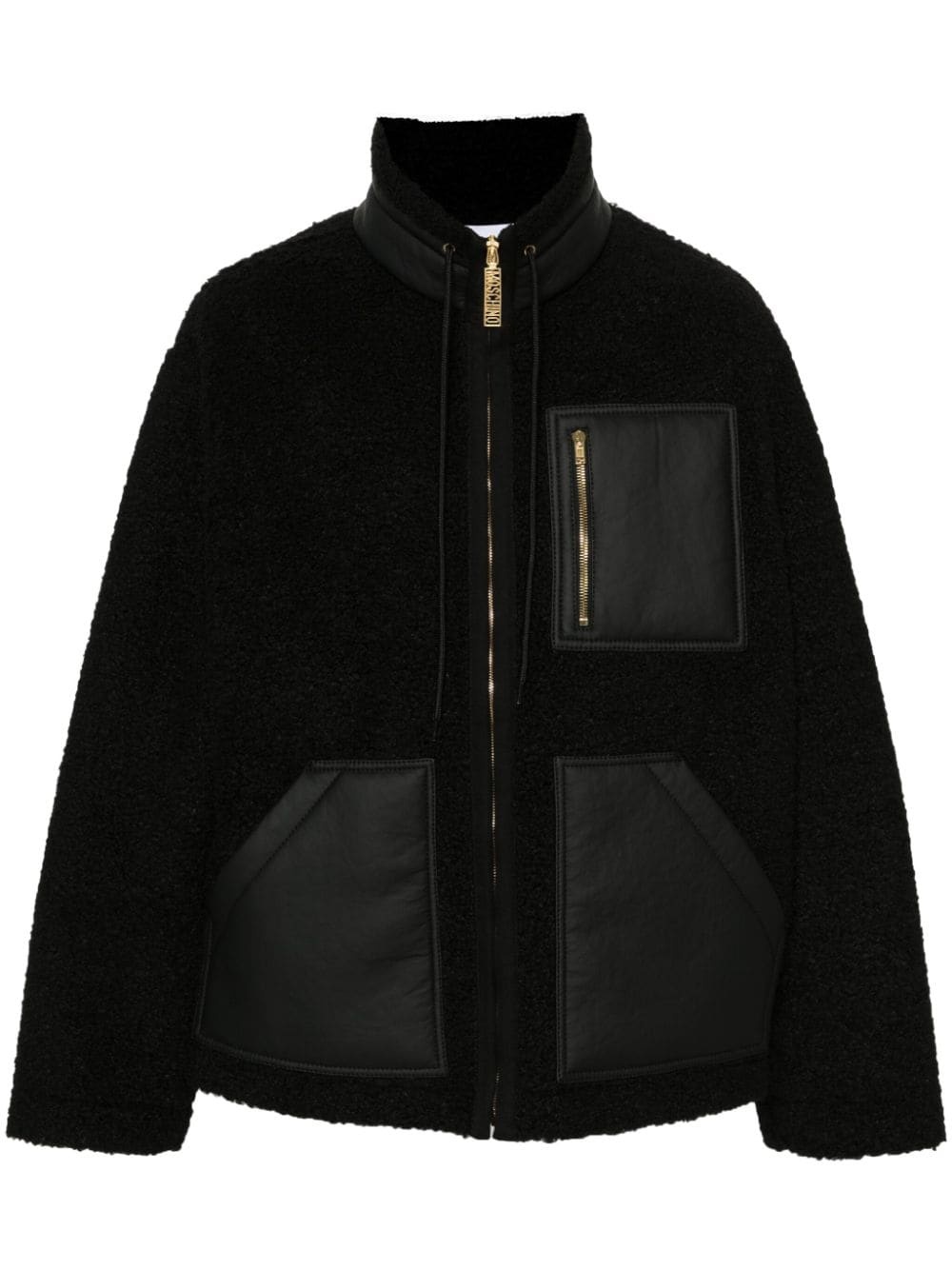 faux-shearling jacket - 1