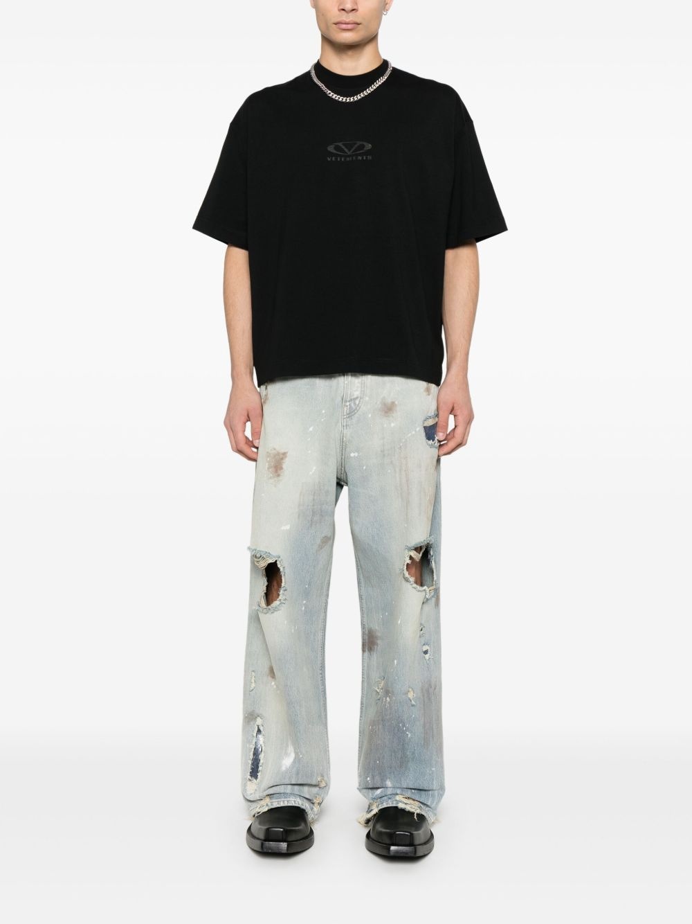 Trashed jeans - 3