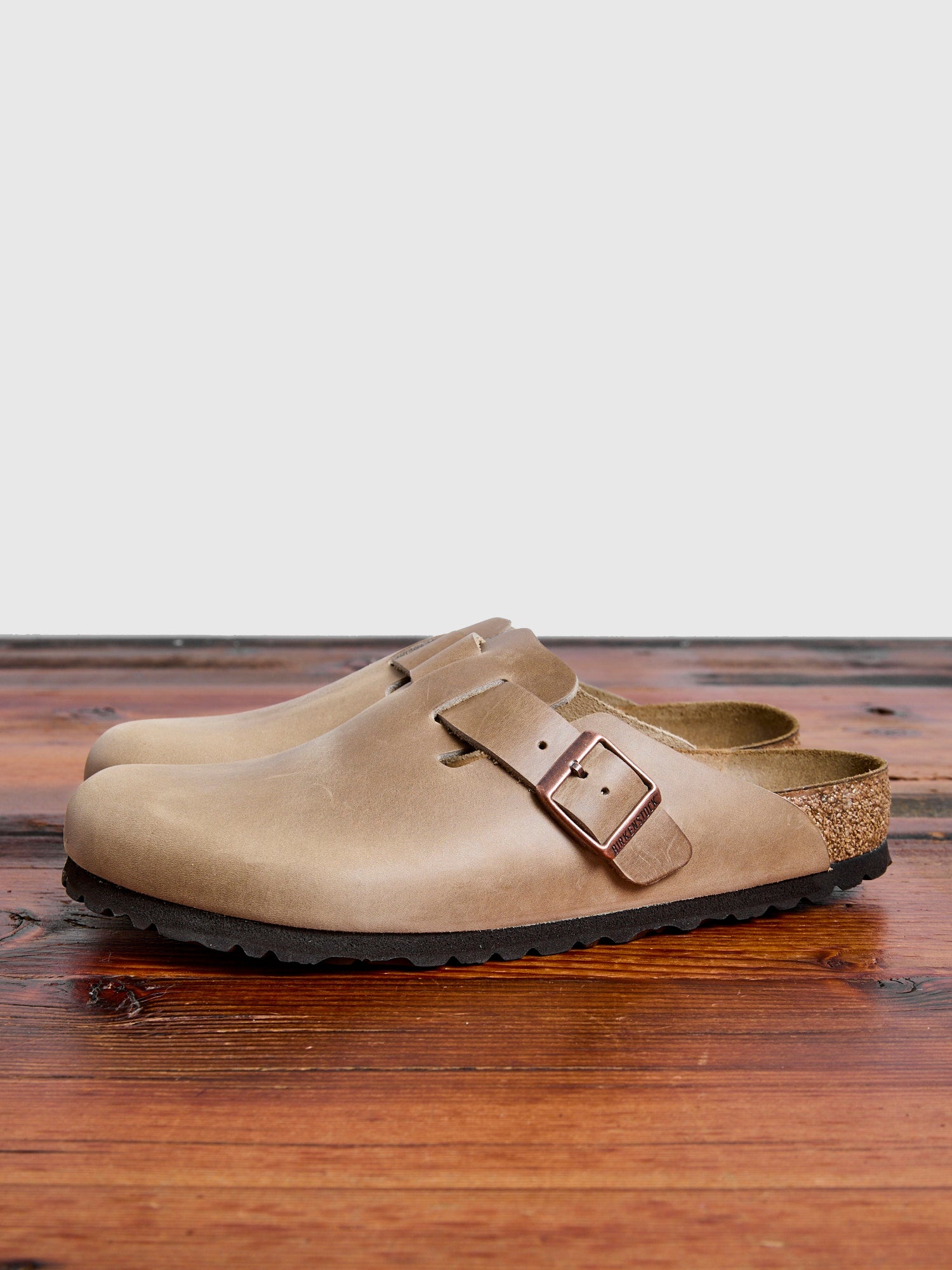 Boston Clog in Tobacco Oil Leather - 1