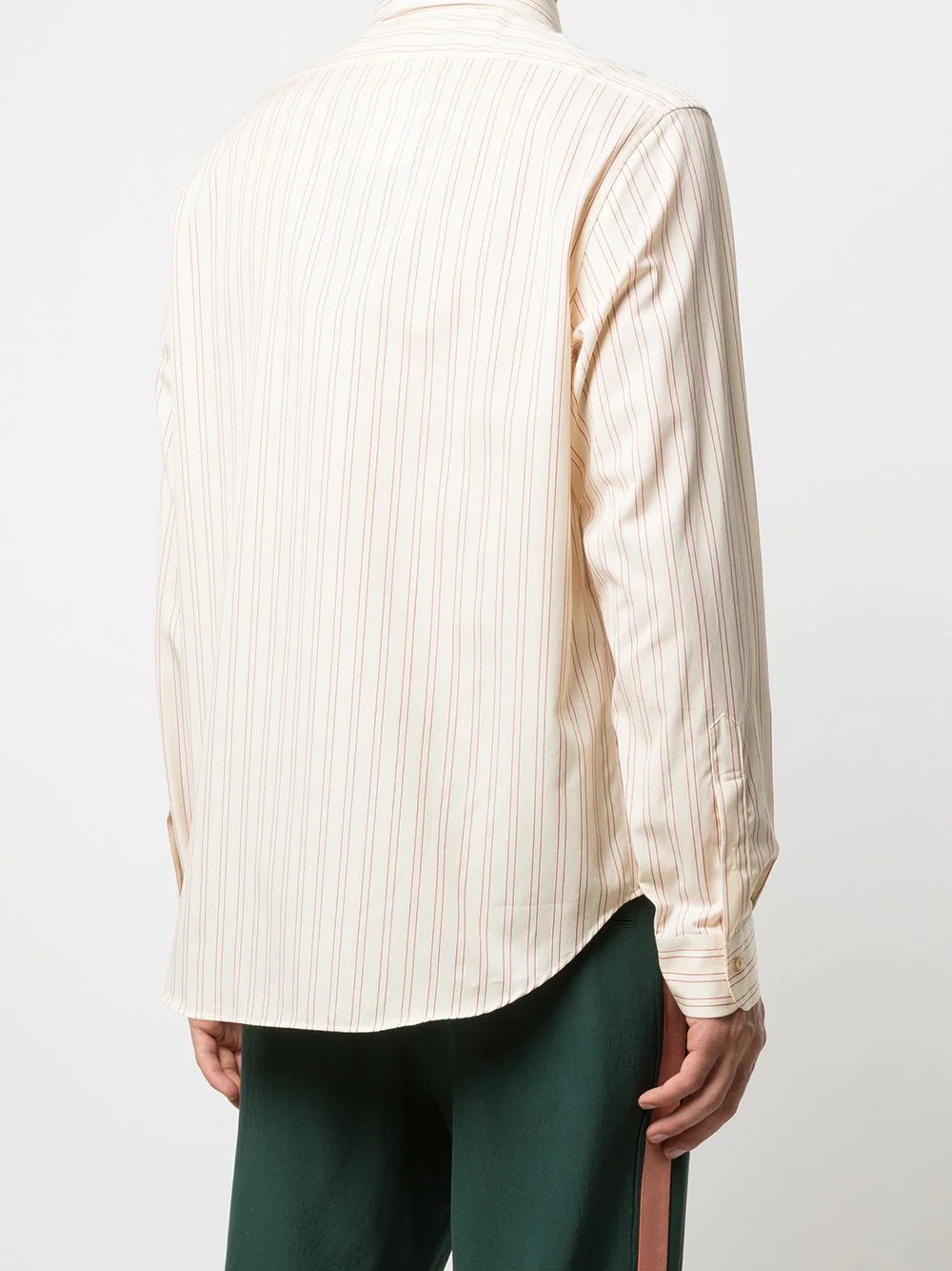 striped cotton shirt - 4