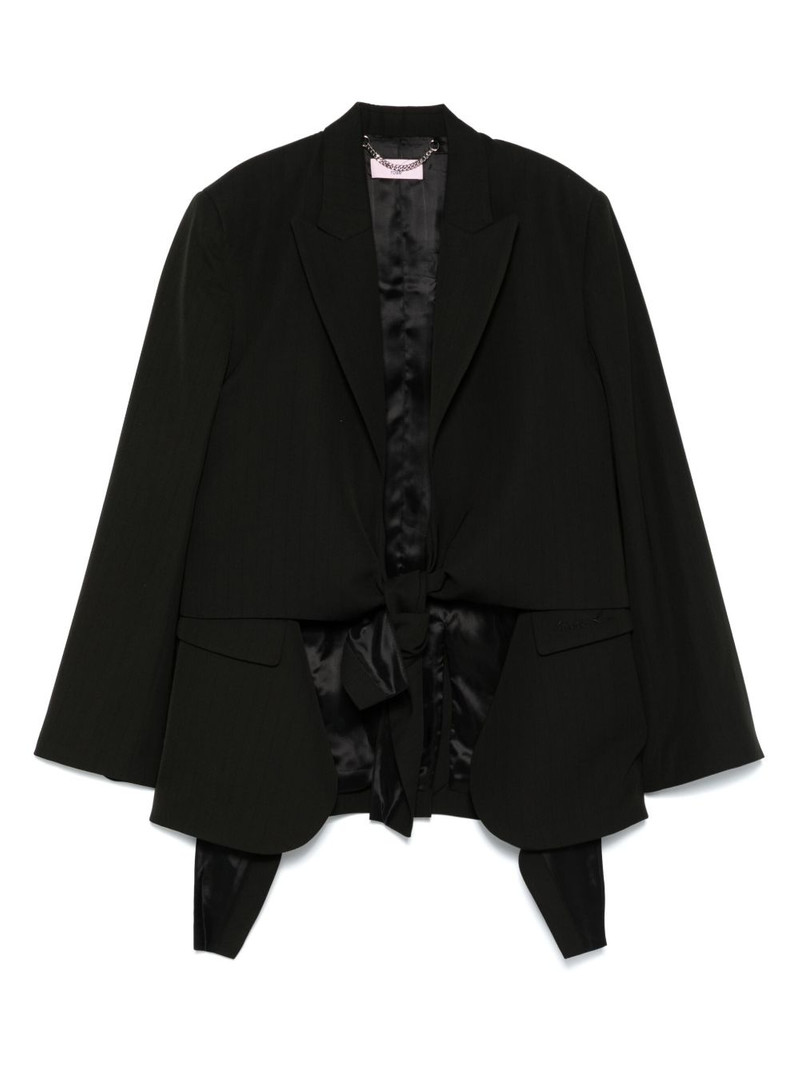 knotted tailored jacket 1