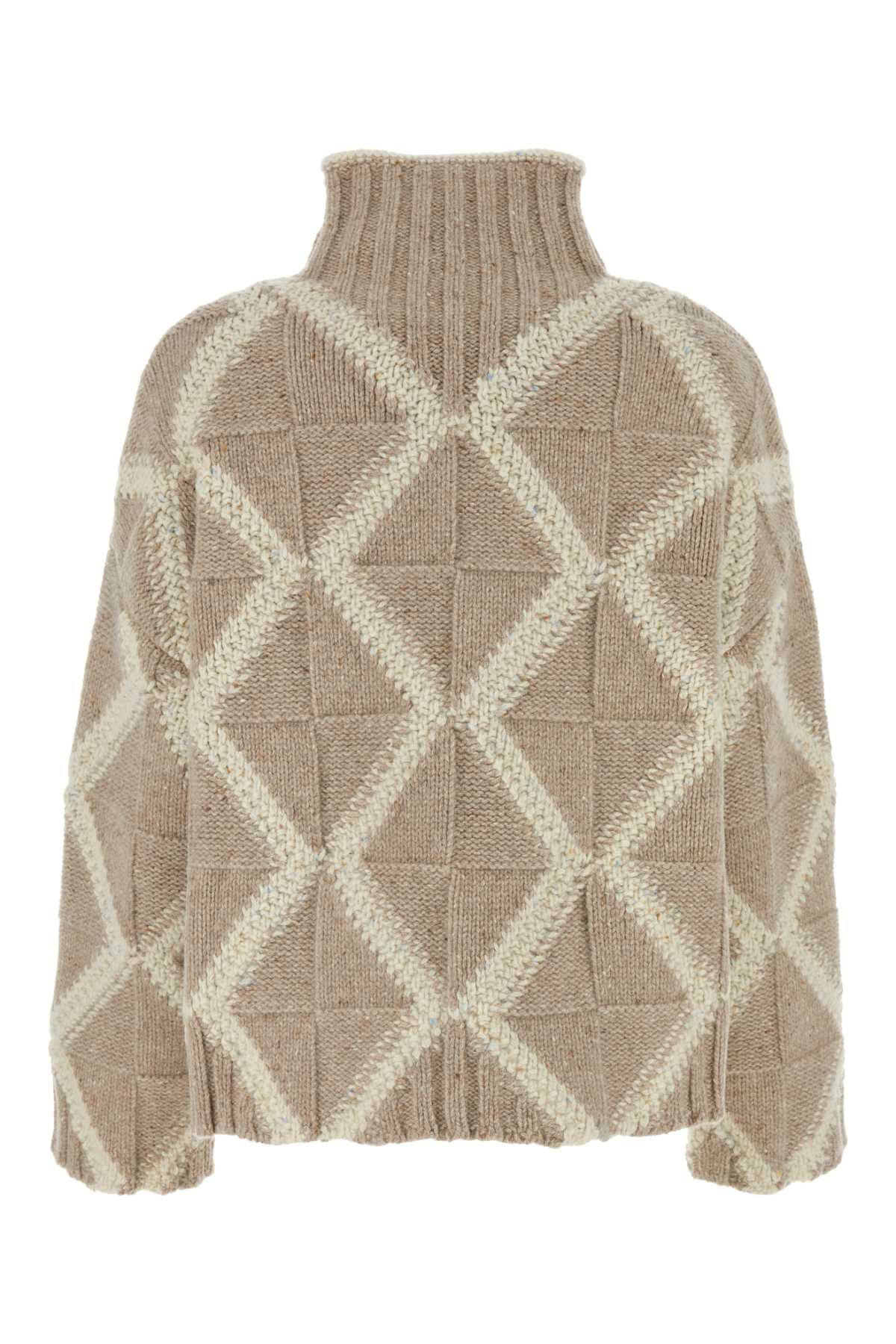 Bottega Veneta Women Embroidered Wool Sweater - 2