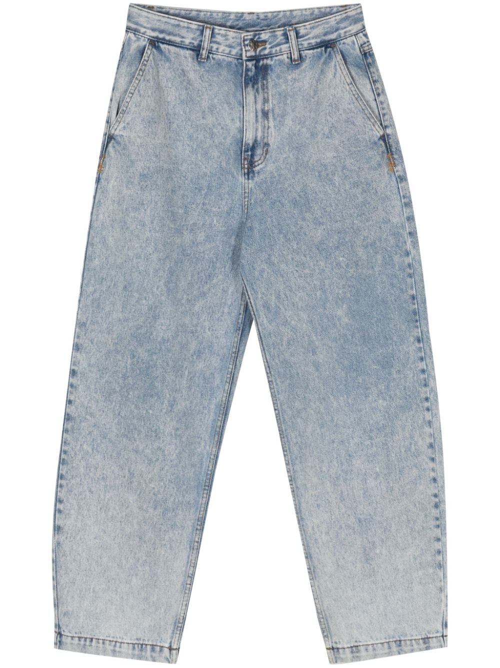 0103 mid-rise tapered jeans - 1