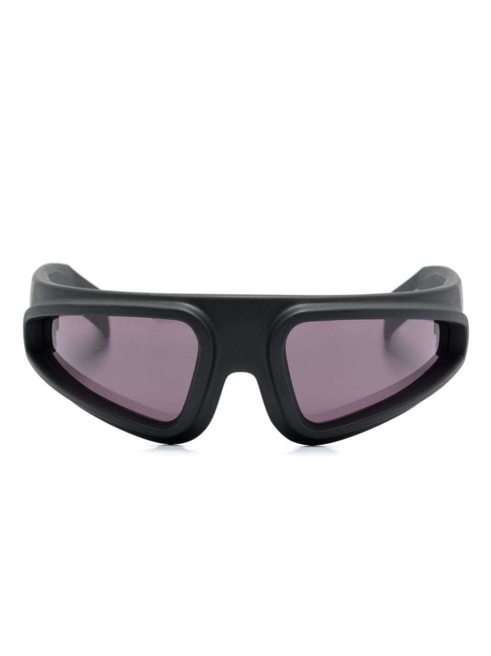biker-frame sunglasses - 1