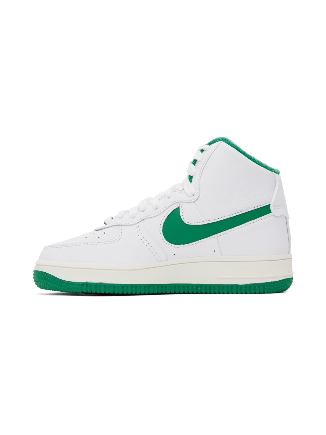 White & Green Air Force 1 Sculpt Sneakers - 3