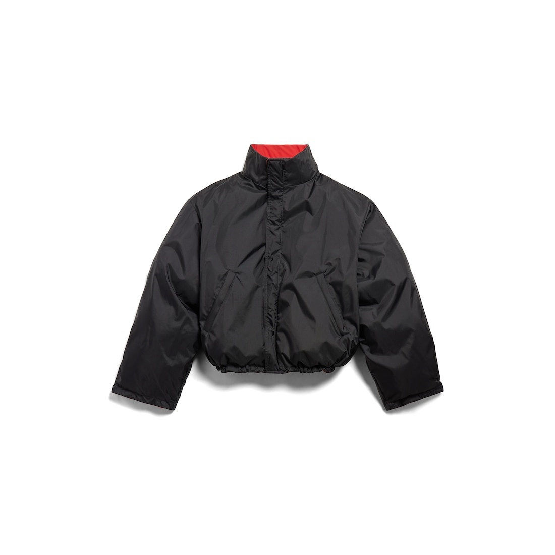 Women's Reversible Puffer in Red - 1