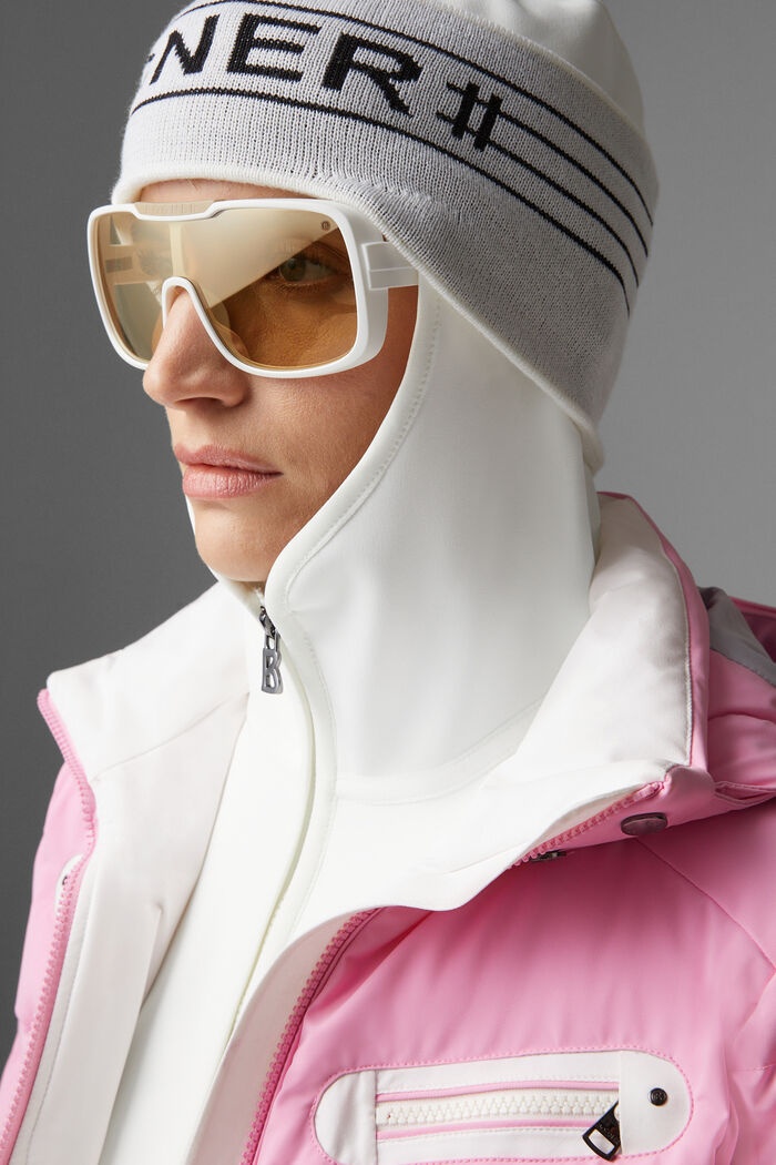 Ellya Ski jacket in Pink/White - 5