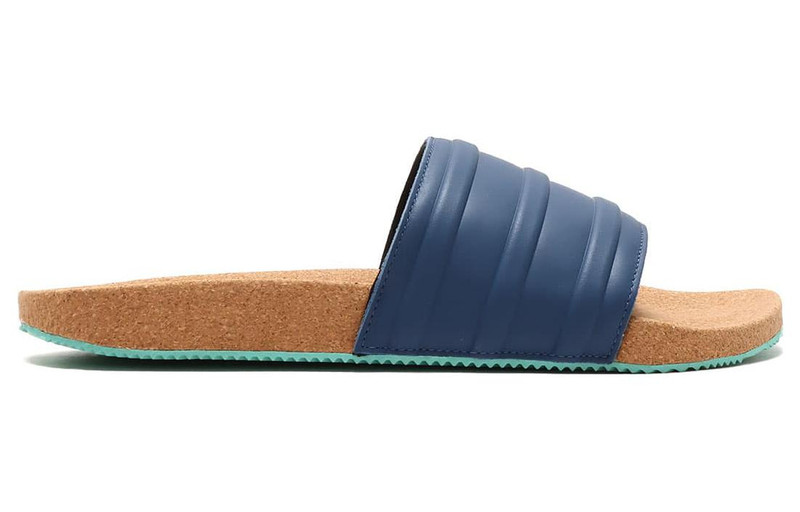 adidas Originals Adilette Premium Slides 'Cork Pack Night Indigo' GZ0061 2