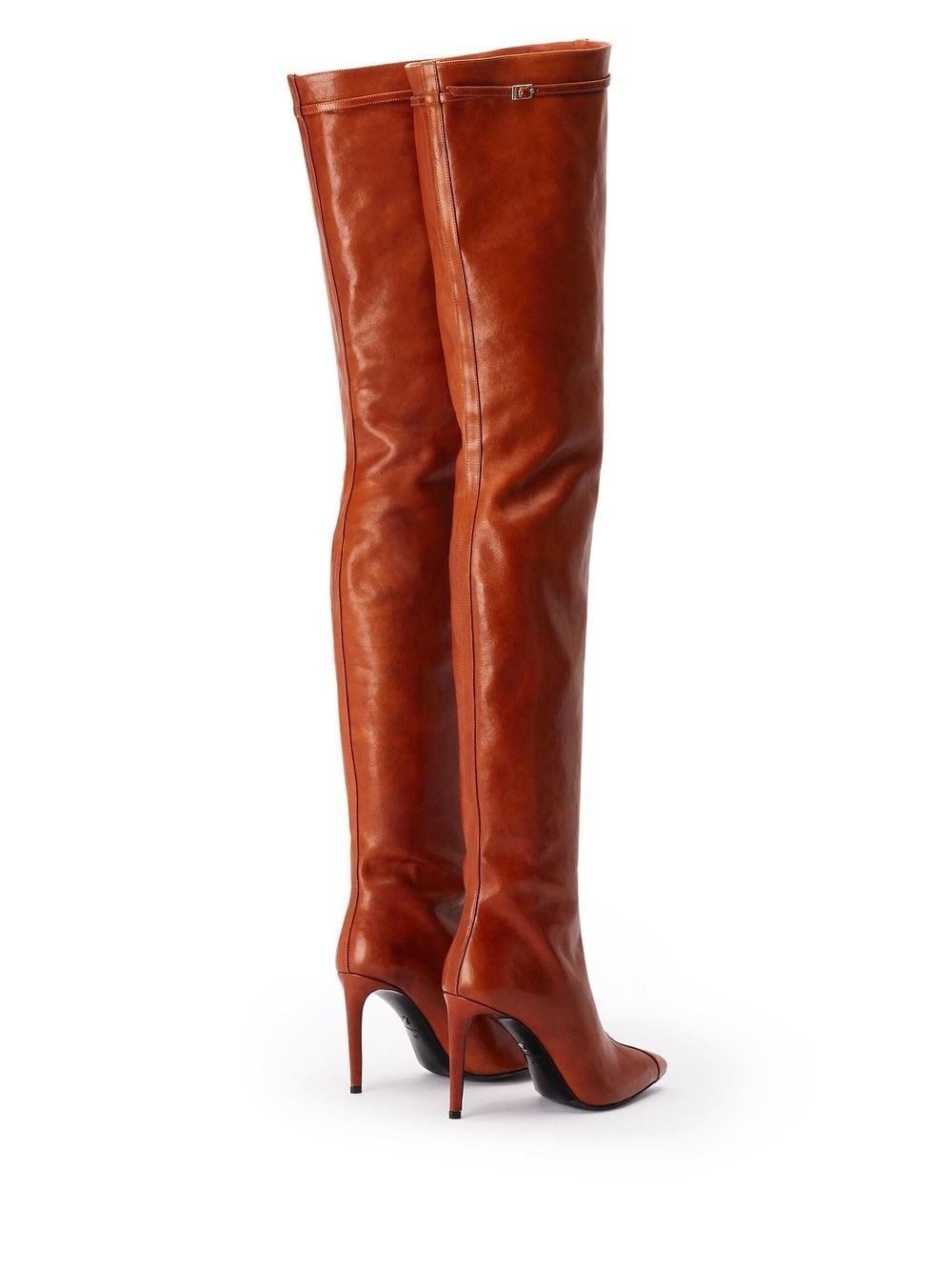 over-the-knee leather boots - 3