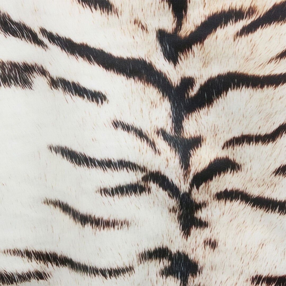 Man Sweatshirt With White Tigresse OGAT X Roberto Cavalli Print - 3