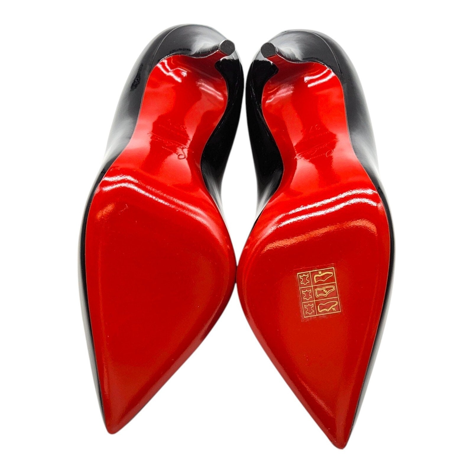 Christian Louboutin Patent Leather Kate 100mm Pumps in Black - 5