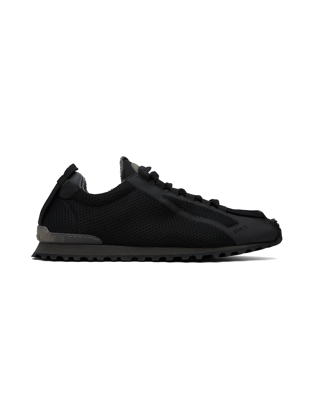 Black Edipus Flat One Sneakers - 1