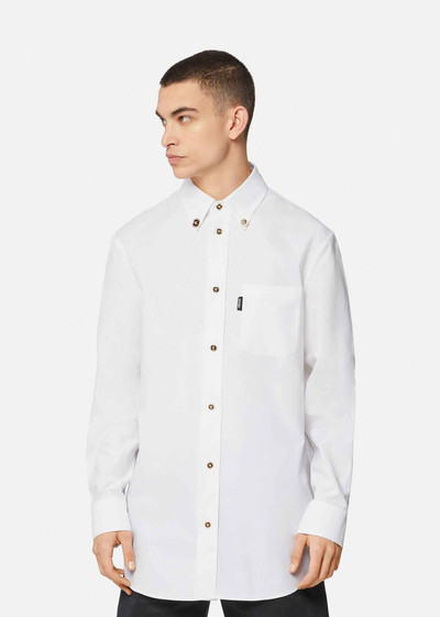 VERSACE Medusa Button Cotton Shirt outlook