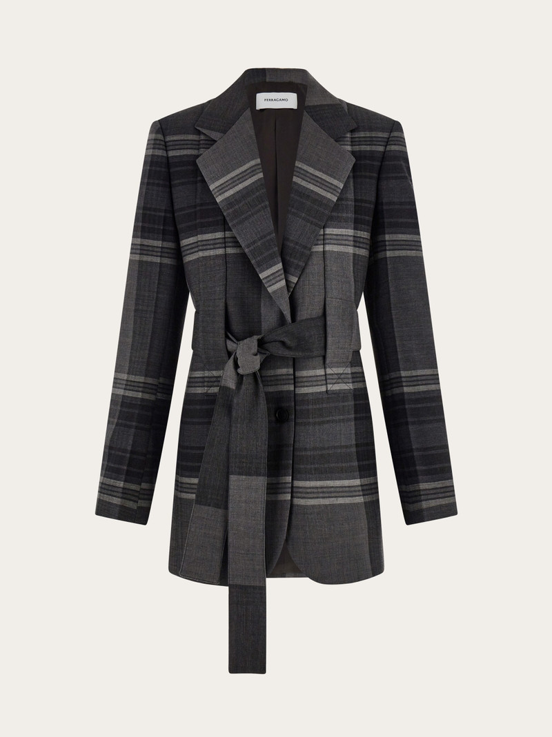 Belted blazer 1