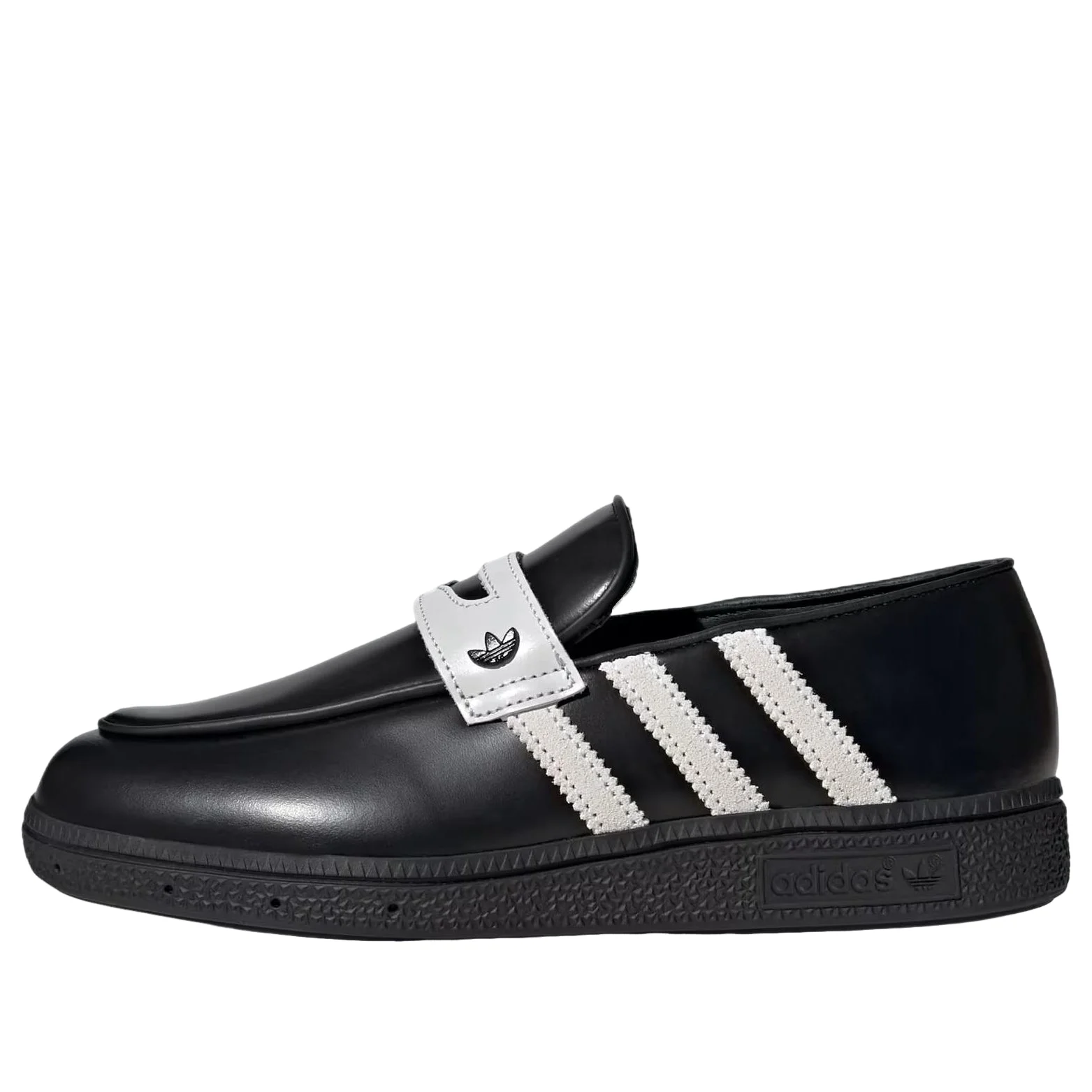 (WMNS) adidas Handball Spezial Loafer 'Black White' HP4465 - 1