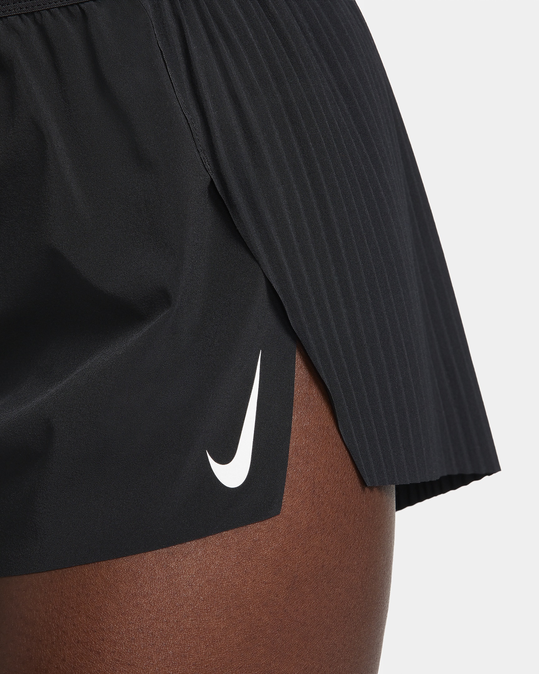 Nike Women's AeroSwift Dri-FIT ADV Mid-Rise Brief-Lined 3" Running Shorts - 7