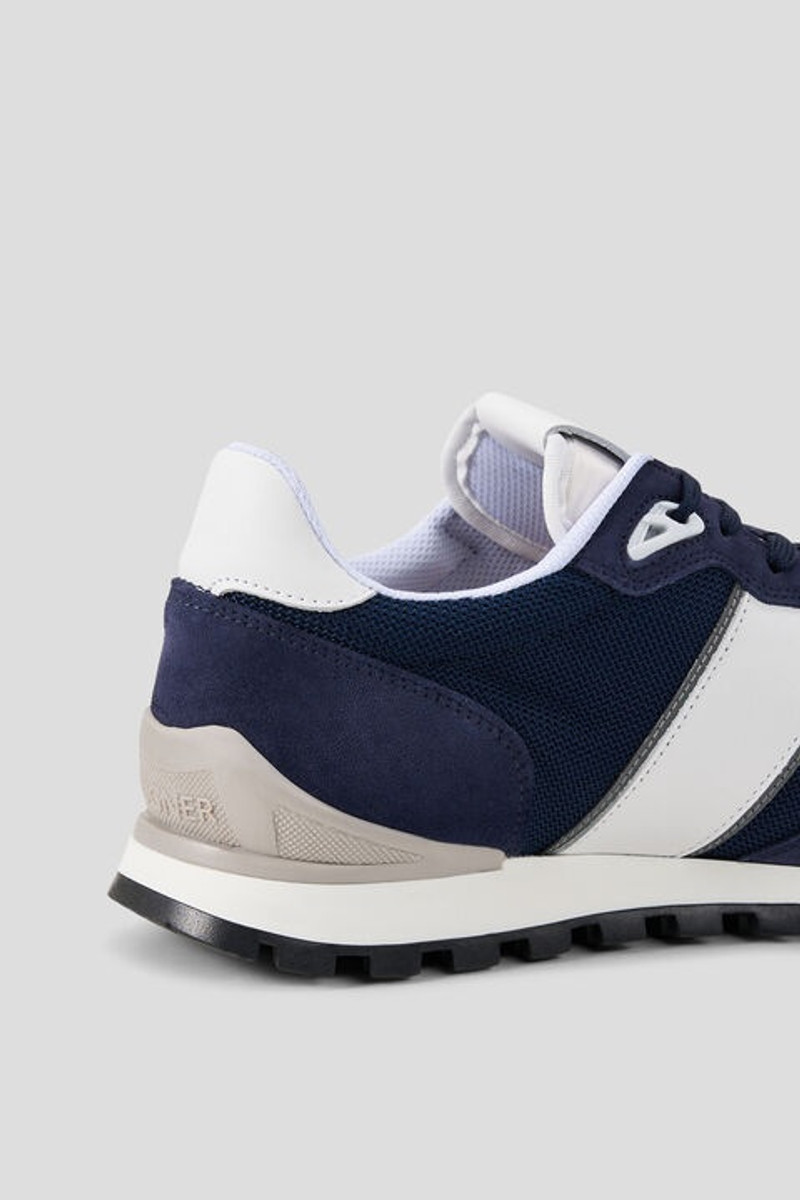 Porto Sneaker in Navy blue/White 7