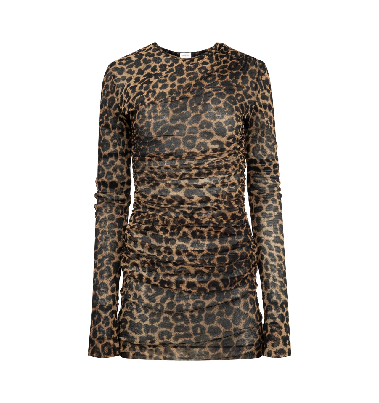 RUCHED MINI DRESS - 1