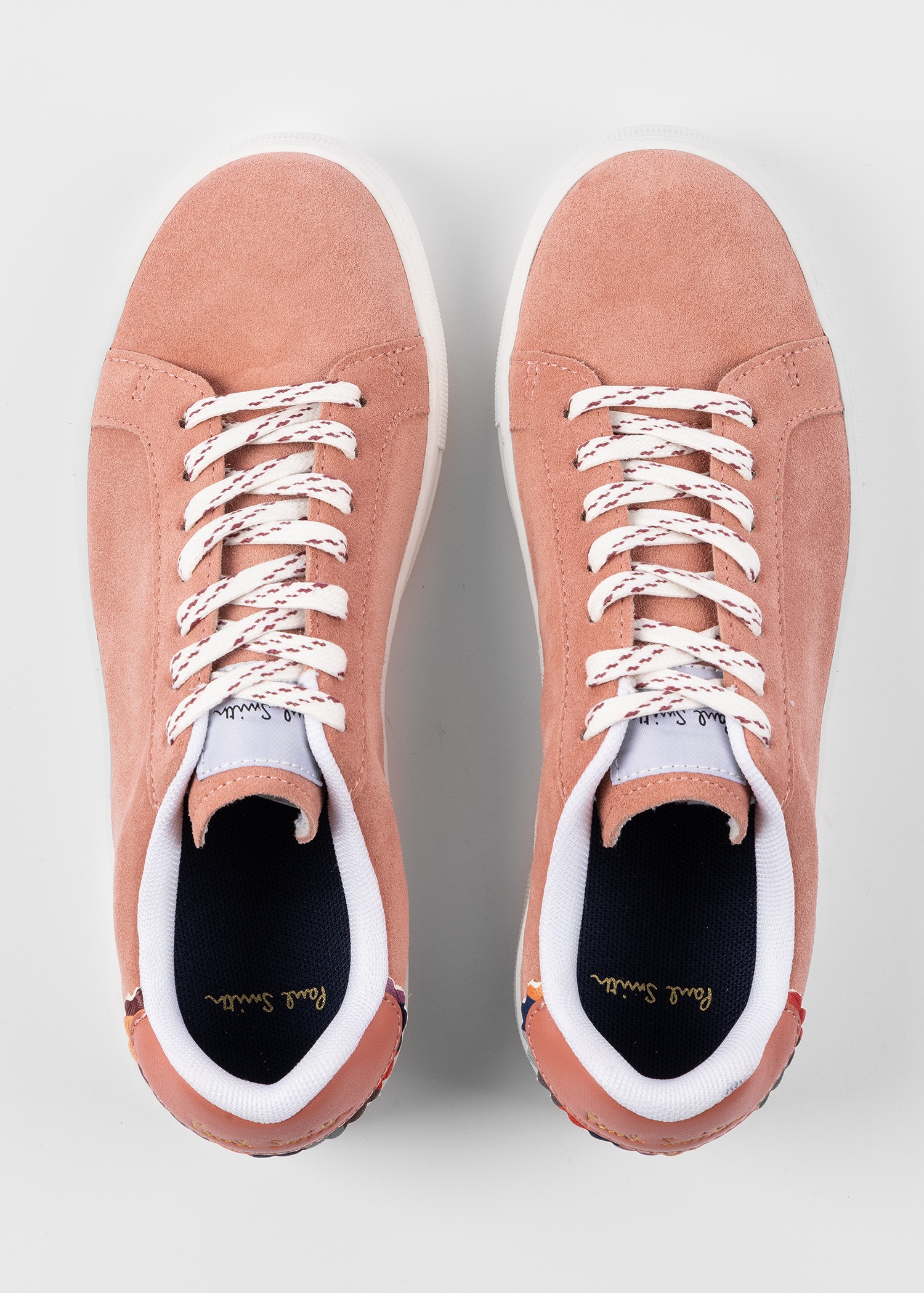 Women's Pink Suede 'Kelly' Trainers - 3