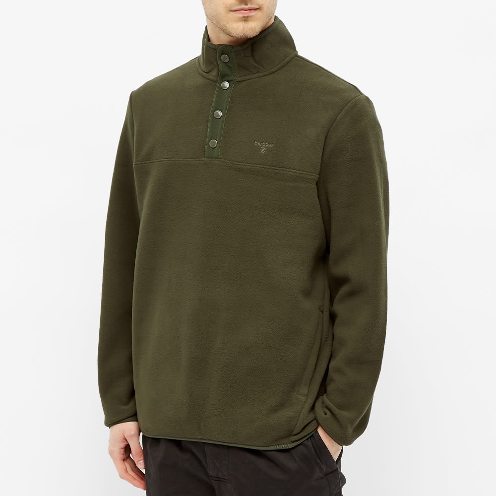 Barbour Essential Fleece Half Snap - 4